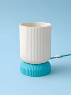 Luma in Light Blue: switched off, studio photo