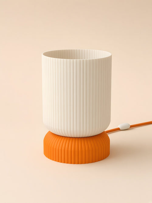 Luma in Orange: switched off, studio photo