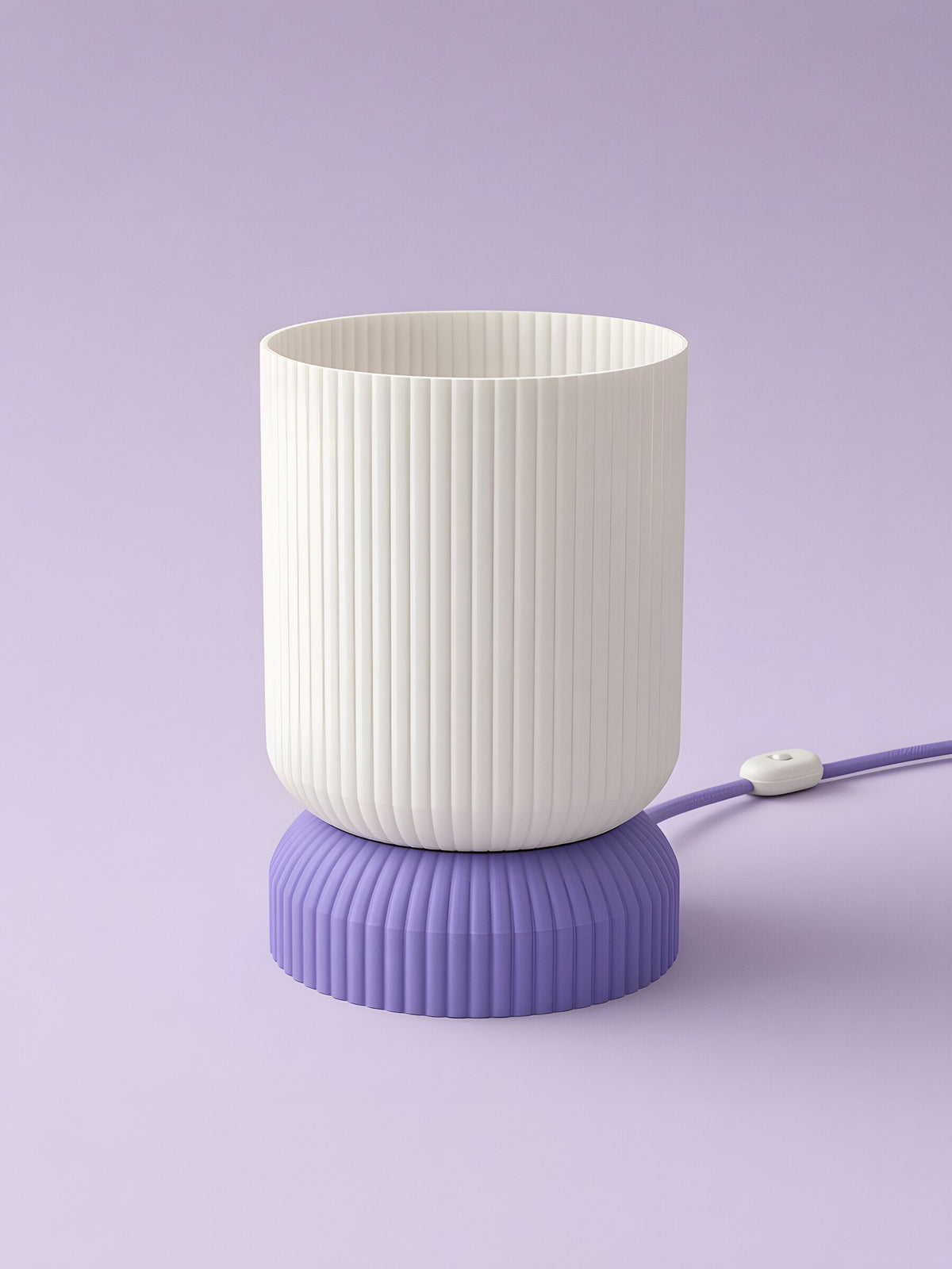 Luma in Purple: switched off, studio photo