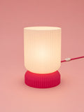 Luma in Pink: switched on, studio photo