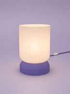 Luma in Purple: switched on, studio photo