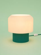 Nubo in Green: switched on, studio photo