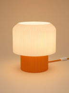 Nubo in Orange: switched on, studio photo