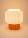Nubo in Orange: switched on, studio photo